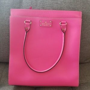Kate Spade hot pink tote